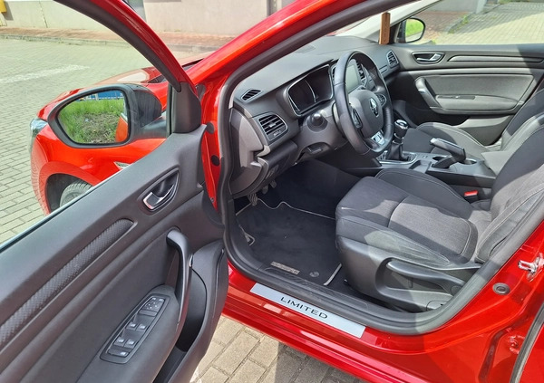 Renault Megane cena 64500 przebieg: 55200, rok produkcji 2019 z Sosnowiec małe 92